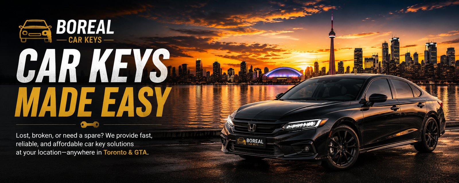 Boreal Car Keys Toronto and GTA